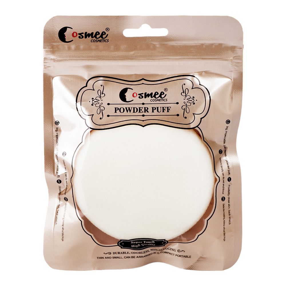 Cosmee Round Puff, 1-Pack, 402 - Front View