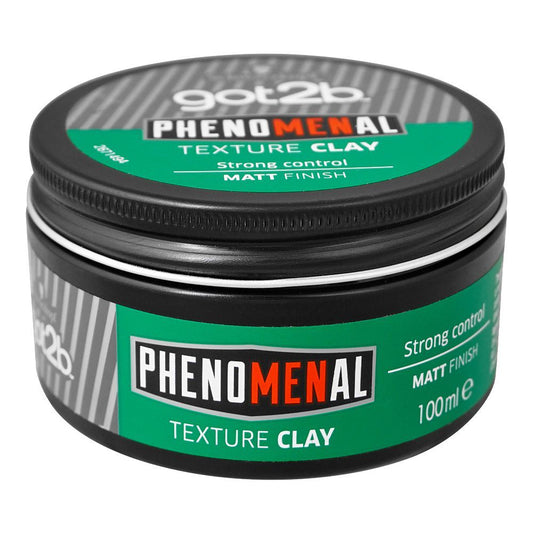 Schwarzkopf Got2b Phenomenal Strong Control Matt Finish Texture Clay, 100ml - Front View