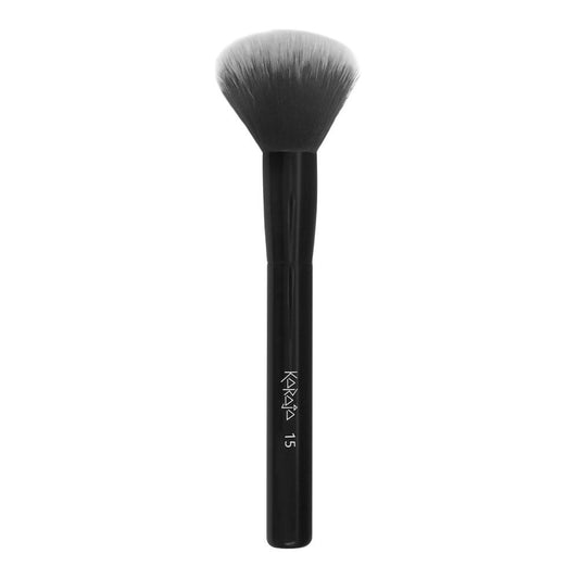 Karaja K-Flat Face Brush, Powder Brush, 1-Pack, No.15 - Front View