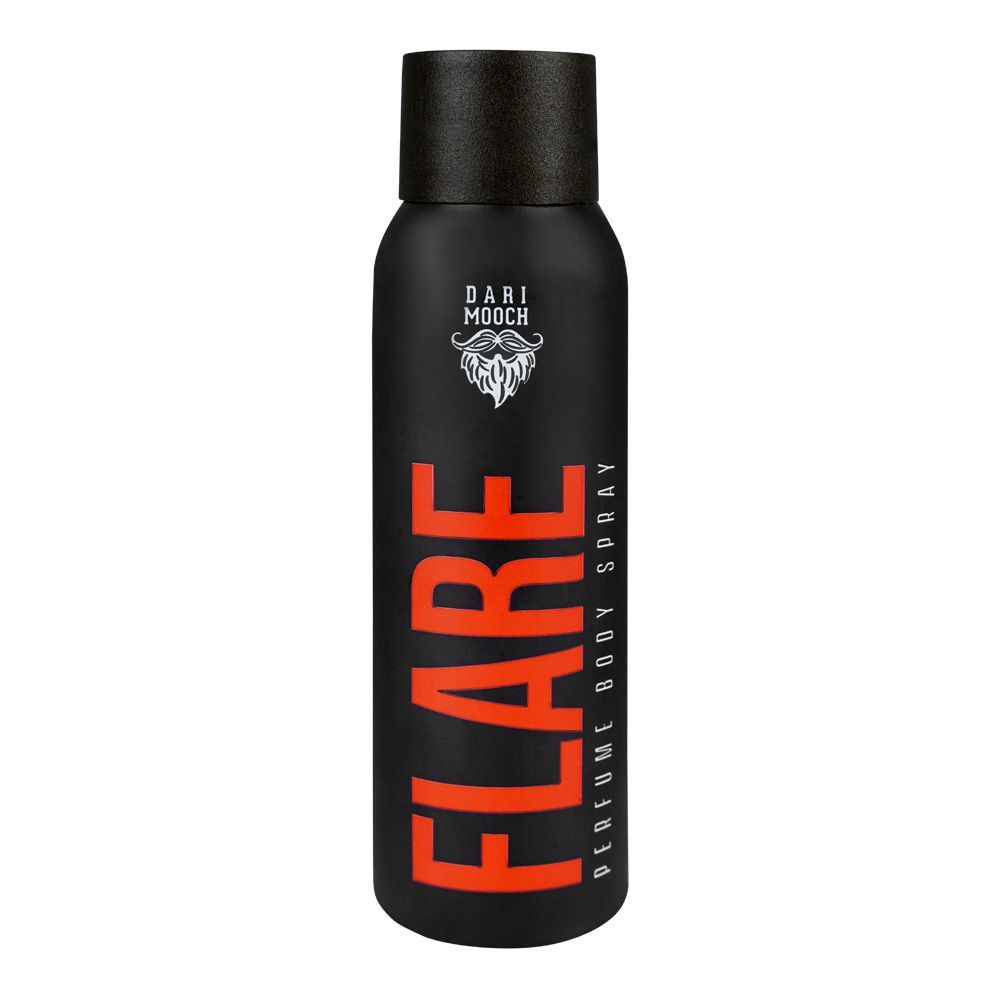 Dari Mooch Flare Perfume Body Spray, For Men, 120ml - Front View