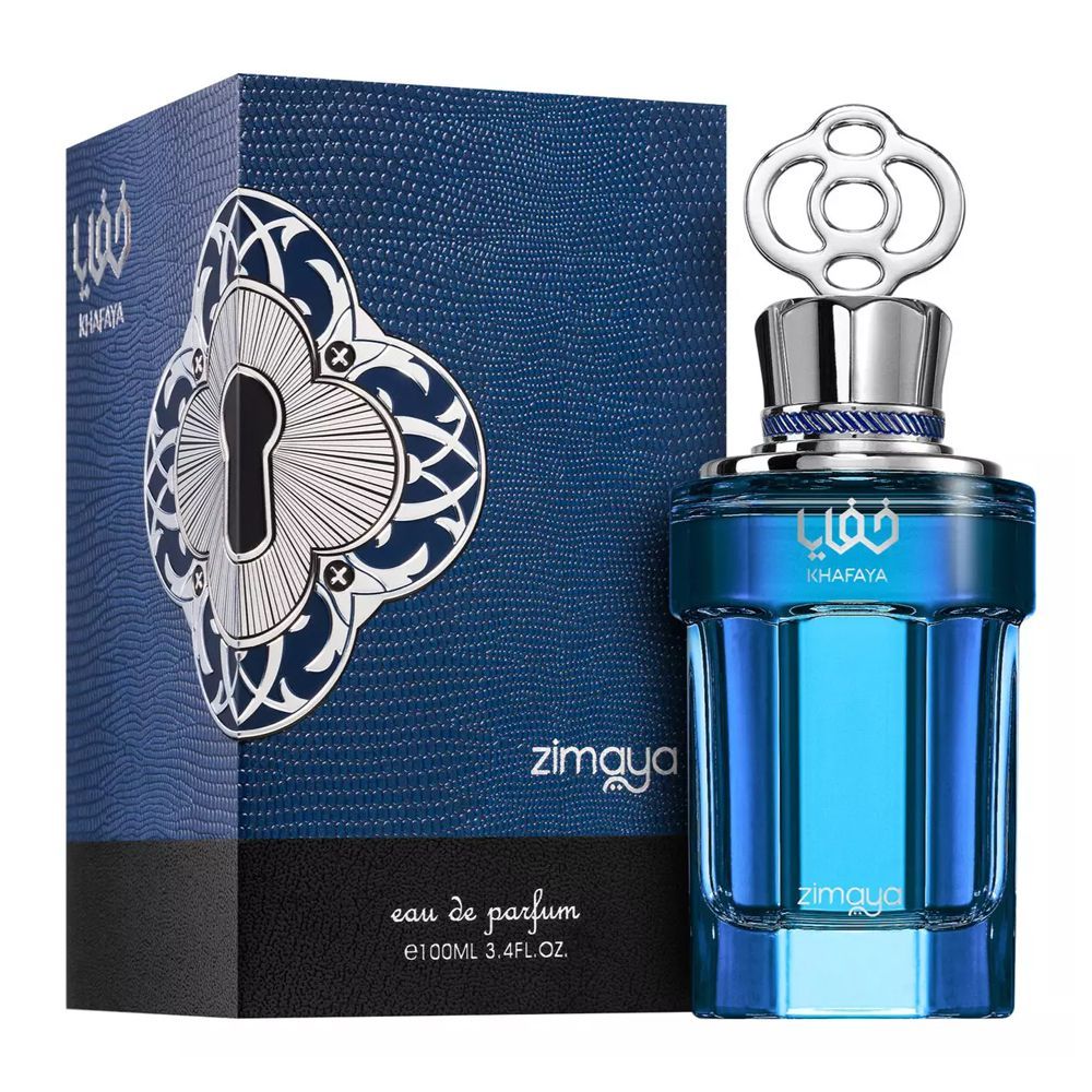 Zimaya Khafaya, Eau de Parfum, For Men, 100ml - Front View