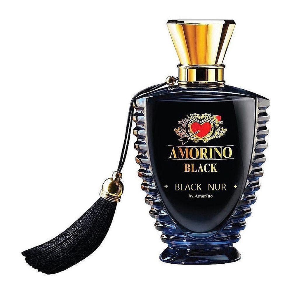 Amorino Black Nur, Eau de Parfum, For Men & Women, 100ml - Front View