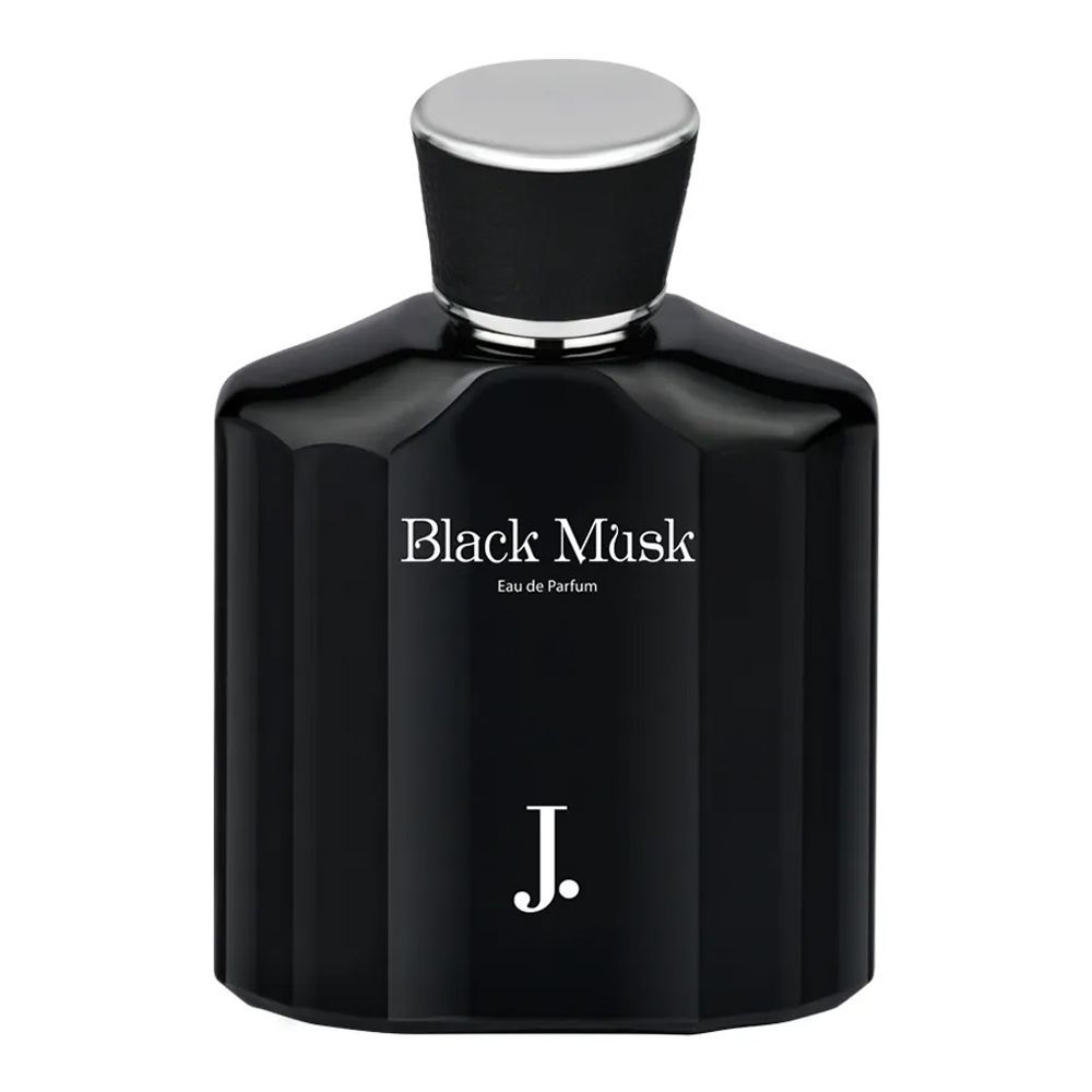 Junaid Jamshed J. Black Musk, Eau de Parfum, For Men, 100ml - Front View