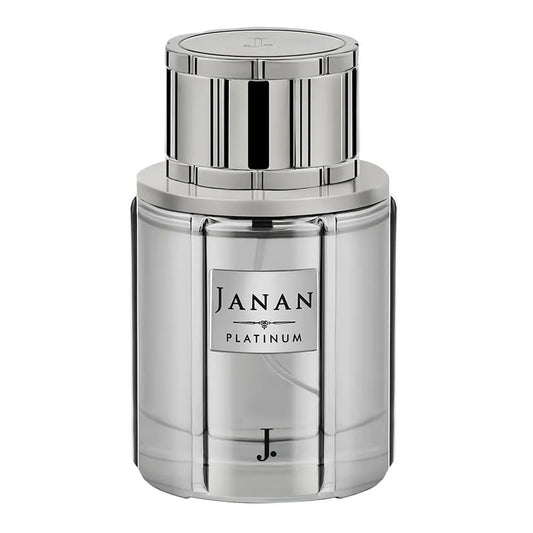 Junaid Jamshed J. Janan Platinum, Eau de Parfum, For Men, 200ml - Front View