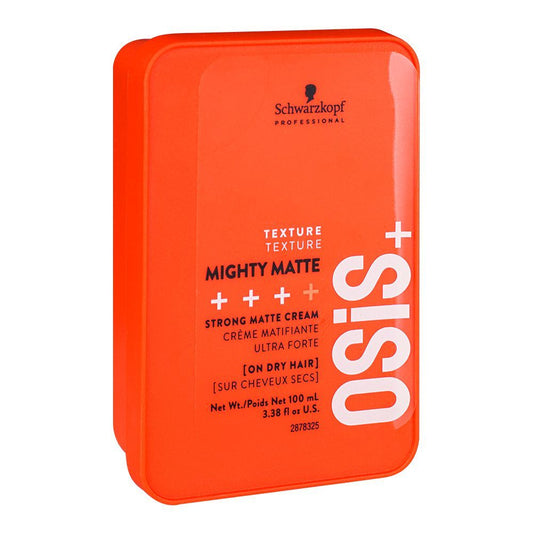 Schwarzkopf Professional OSiS+ Mighty Matte Texture Styling Cream, 100ml - Front View