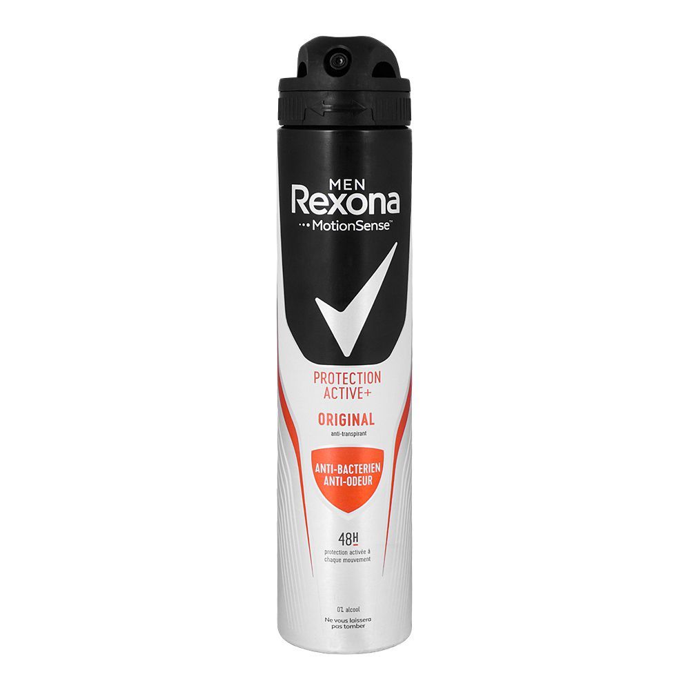 Rexona-Motion-Sense-Protection-Active+-Original-Body-Spray-48-Hours-Lasting-For-Mens-200ml - Front View