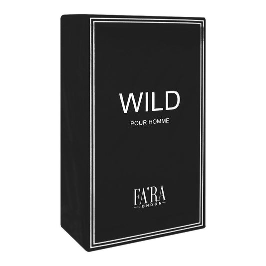 Fa'ra Wild Pour Homme, Eau de Parfum, For Men's, 100ml - Front View