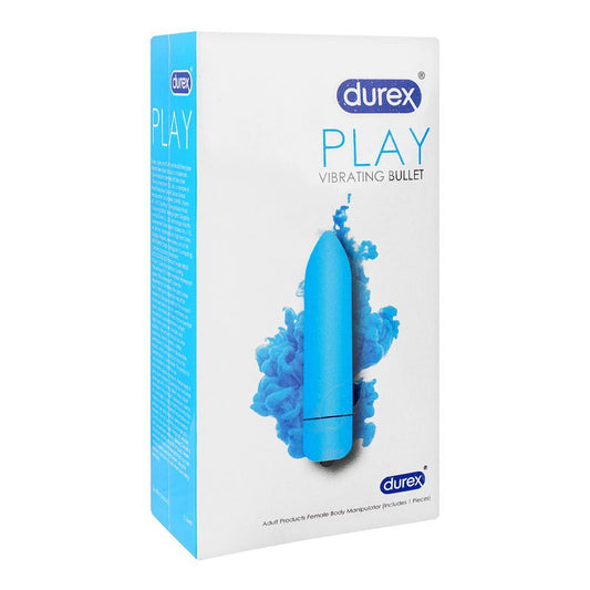 Durex Play Vibrating Bullet, Adult Sex Toy, Waterproof, Pinpoint Intensive Vibration - Front View