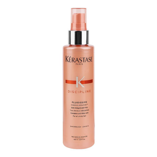 Kerastase Discipline Fluidissime Thermique Heat Protecting Spray, For Frizzy and Unruly Hair, 150ml - Front View