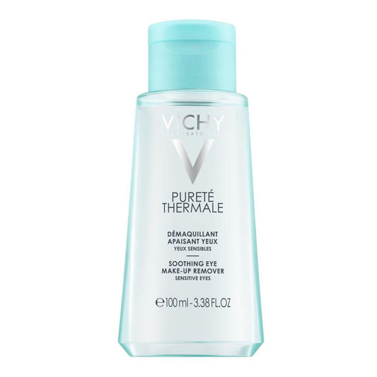 Vichy Purete Thermale Soothing Eye Make-up Remover, For Sensitive Eyes, 100ml - Front View