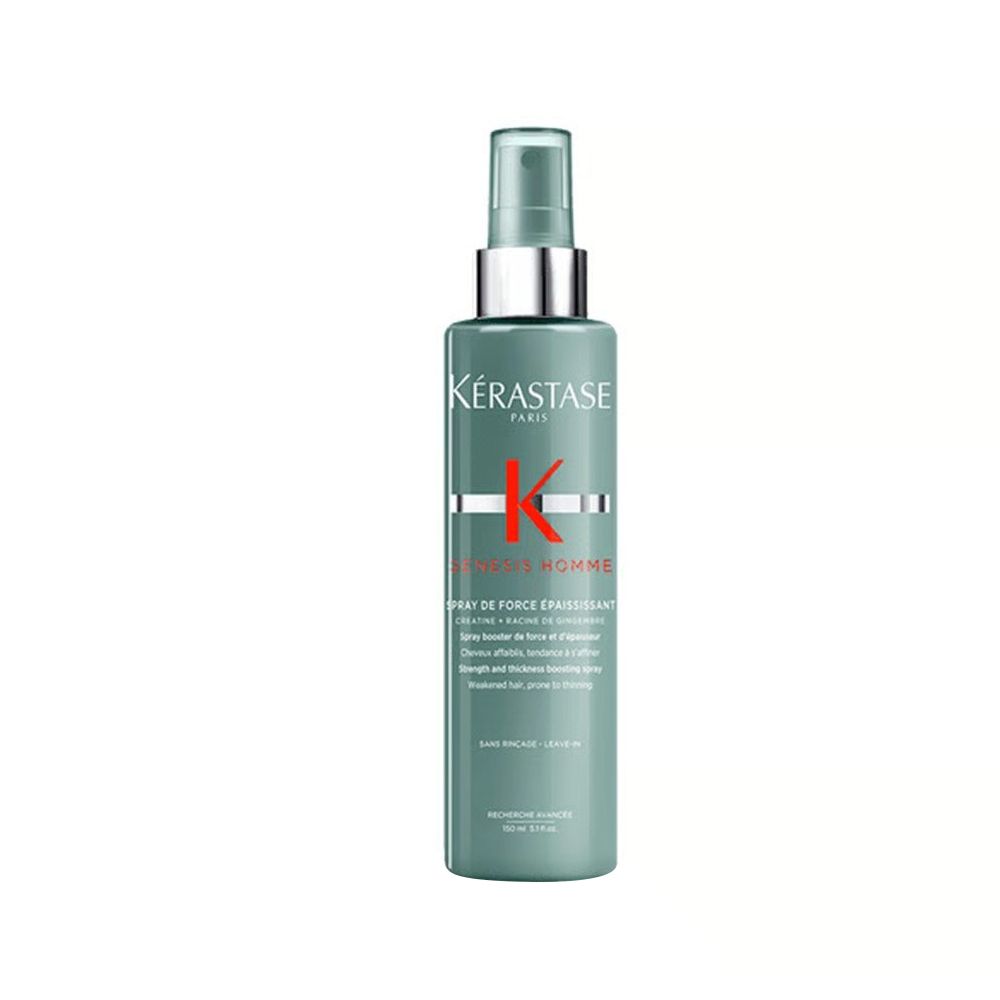 Kerastase Genesis Homme Spray De Force Epaississant Hair Thickening Spray, For Thinning and Weak Hair, 150ml - Front View