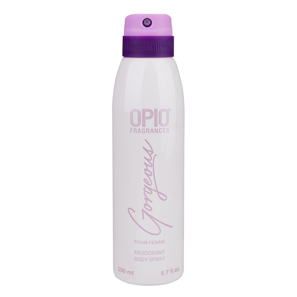 Opio Gorgeous Pour Femme Deodorant, Body Spray For Women's, 200ml - Front View