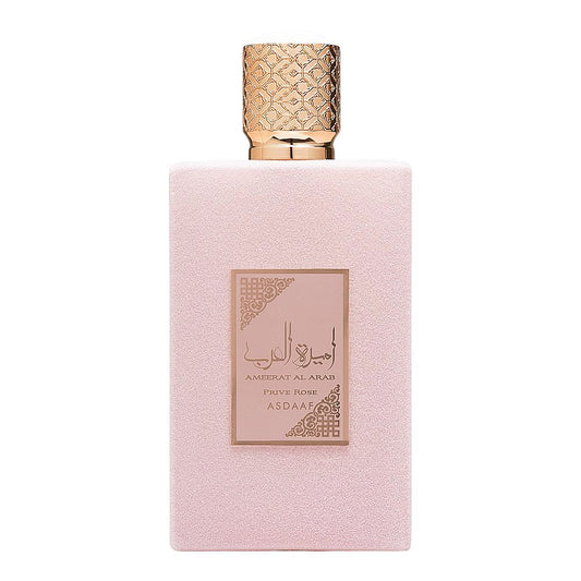 Asdaaf Ameerat Al Arab Prive Rose, Eau de Parfum, For Women, 100ml - Front View