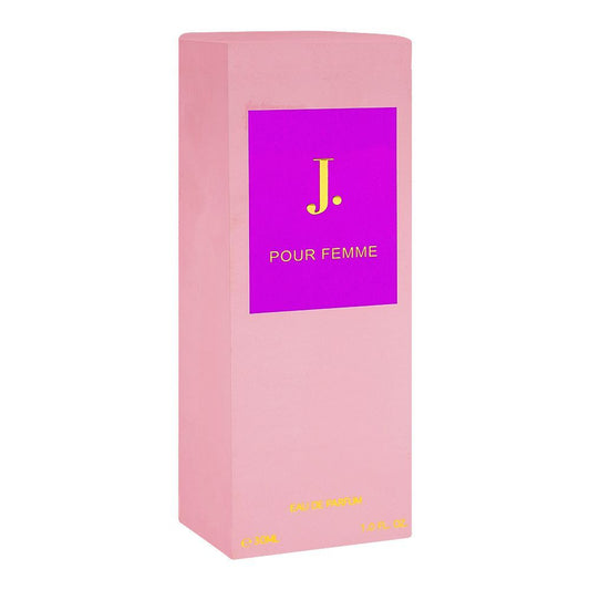 Junaid Jamshed J. Pour Femme, Eau de Parfum, For Women, 30ml - Front View