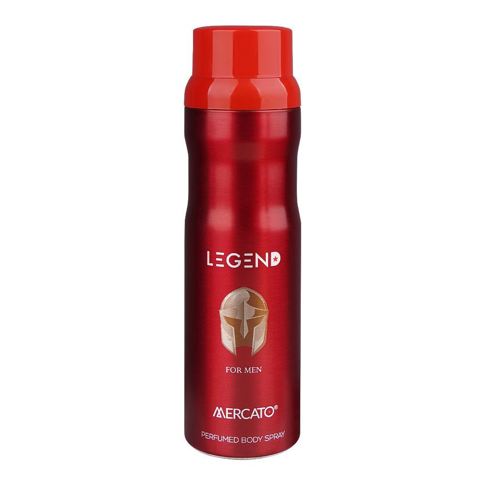 Mercato-Legend-Perfumed-Body-Spray-For-Men-200ml - Front View