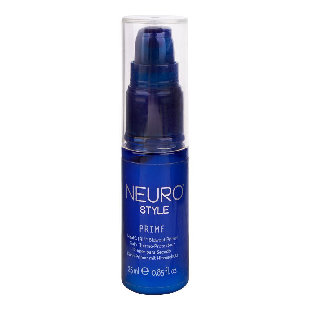 Paul Mitchell Neuro Prime Heat Control Blowout Primer, For All Hair Types, 25ml - Front View