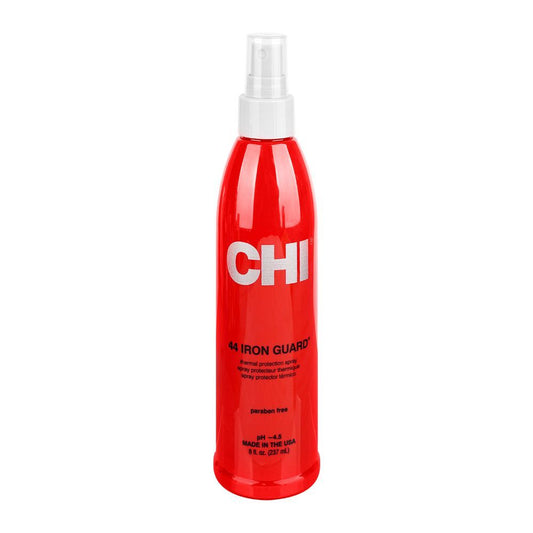 CHI 44 Iron Guard Thermal Protection Spray, Heat Protectant, Paraben Free, 237ml - Front View