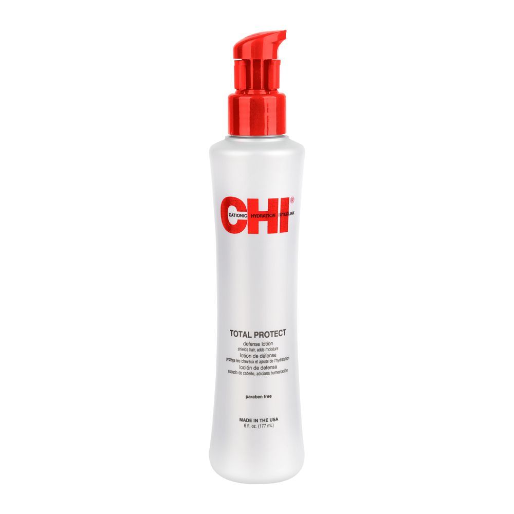 CHI Total Protect Defense Lotion, For Heat Protection, Paraben Free, 177ml - Front View