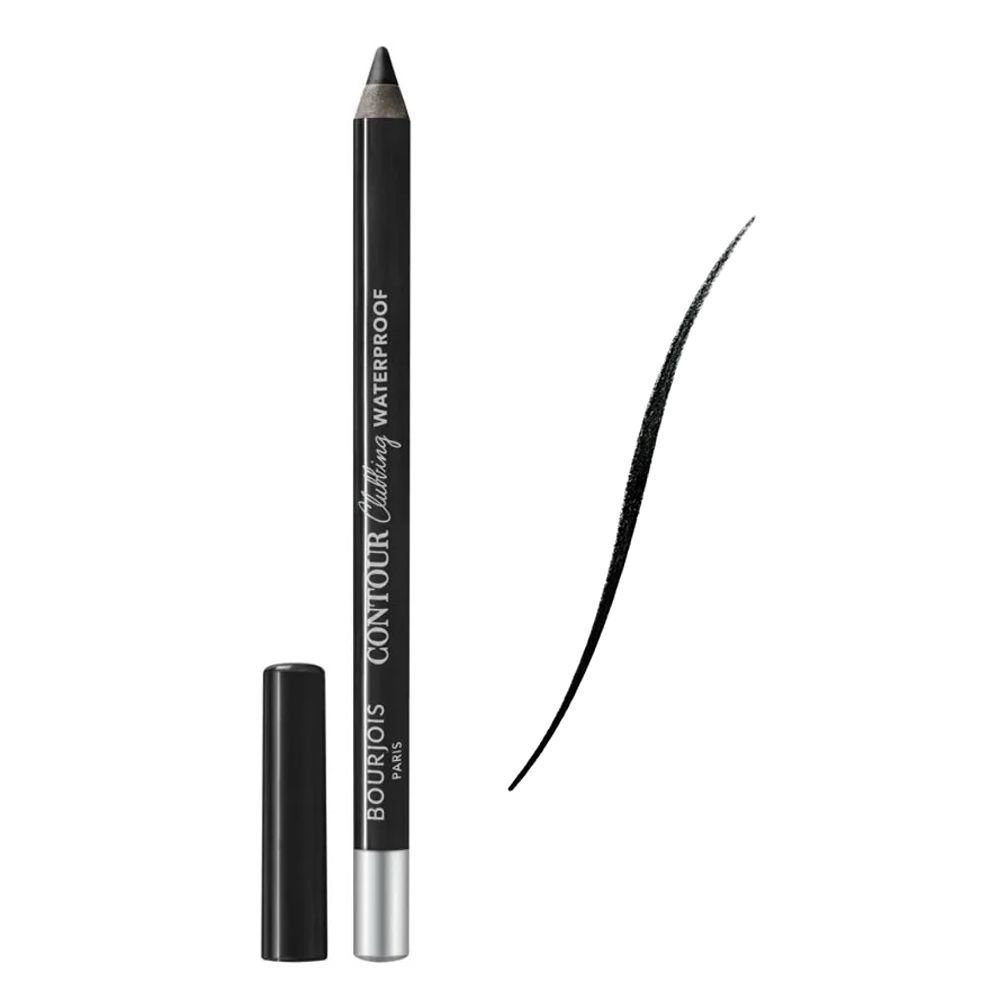 Bourjois Contour Clubbing Waterproof Eyeliner, 1.2g, 41 Black Party - Front View