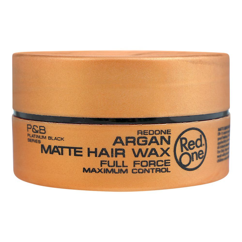 Red One Argan Aqua Hair Wax, 150ml - Front View