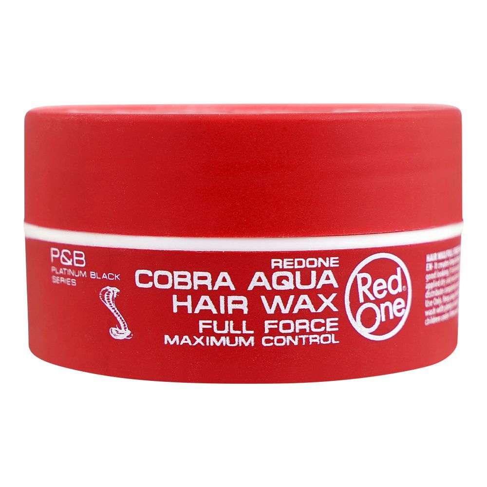 Red One Cobra Aqua Hair Wax, 150ml - Front View