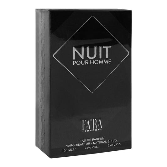 Fa'ra Nuit, Eau de Parfum, For Men, 100ml - Front View