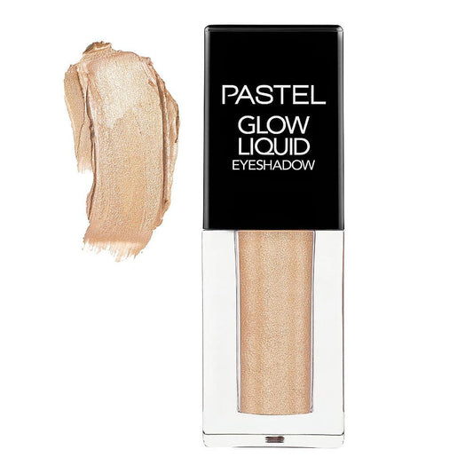 Pastel Glow Liquid Eyeshadow, 2.3ml, 225 Champagne - Front View