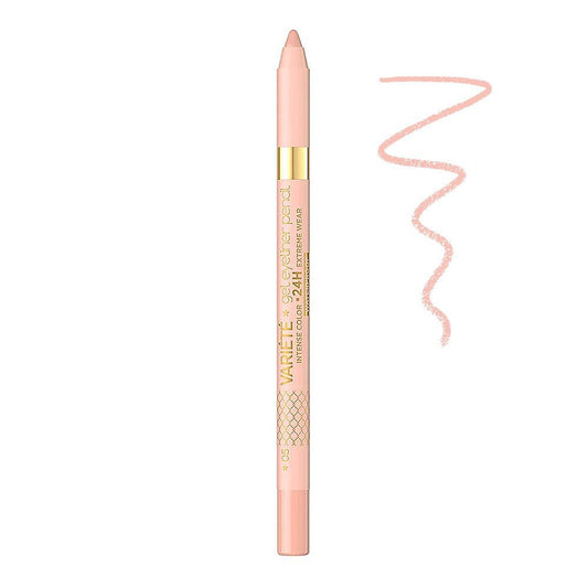 Eveline Waterproof Variete Gel Eyeliner Pencil, 06 Champagne -  Front View