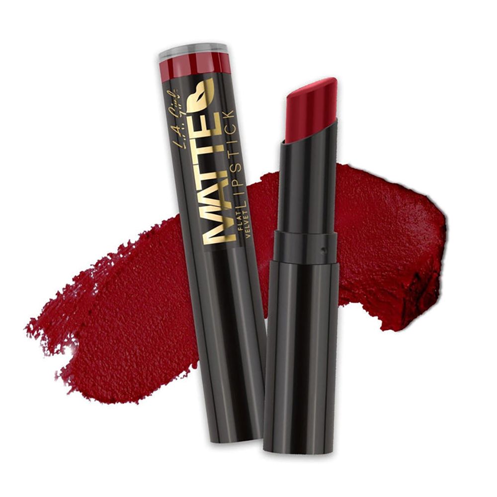 L.A. Girl Matte Flat Velvet lipstick, GLC811 Spicy - Front View