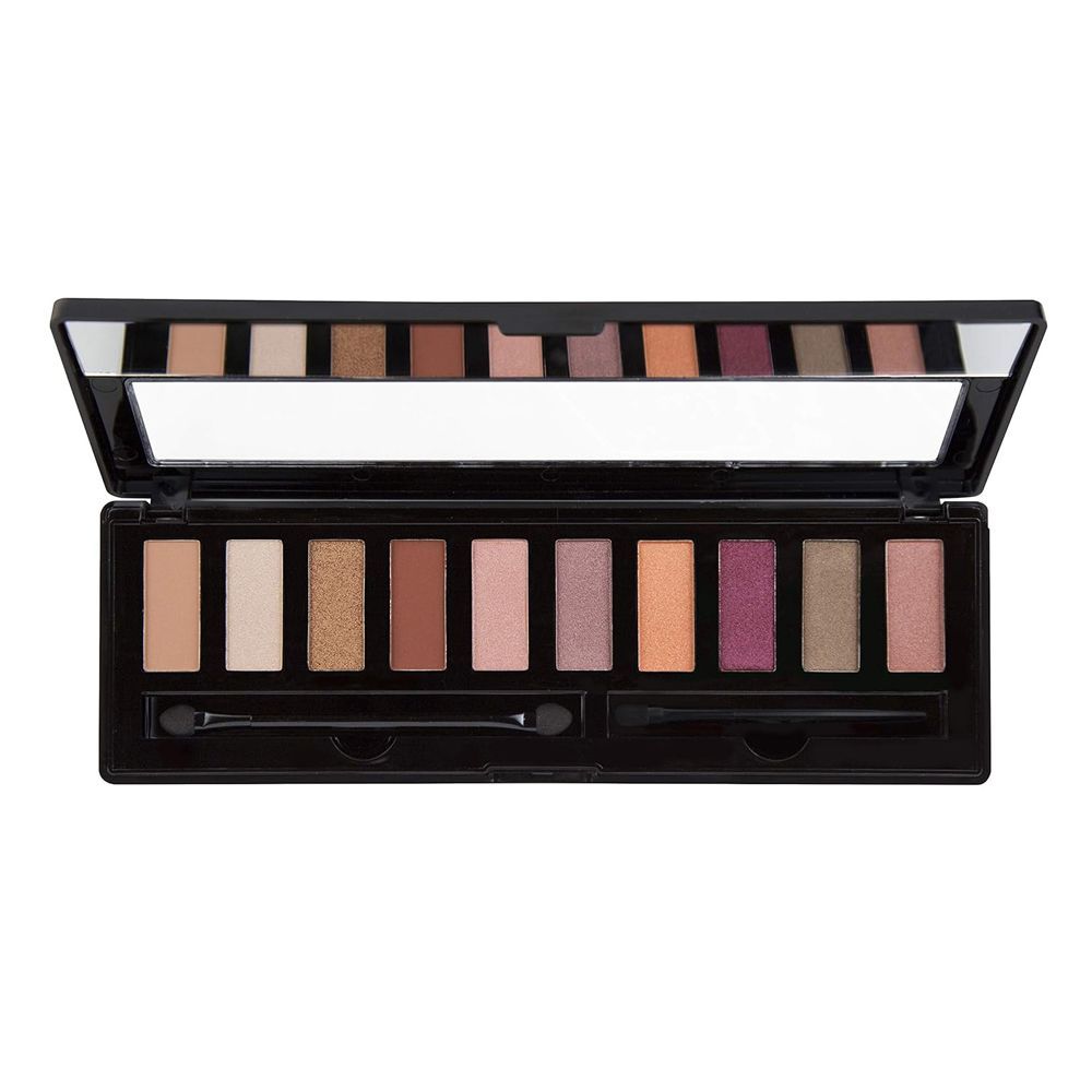 L.A. Girl Color Block Eyeshadow Palette, 10 Shades, CES183 Frisky - Front View