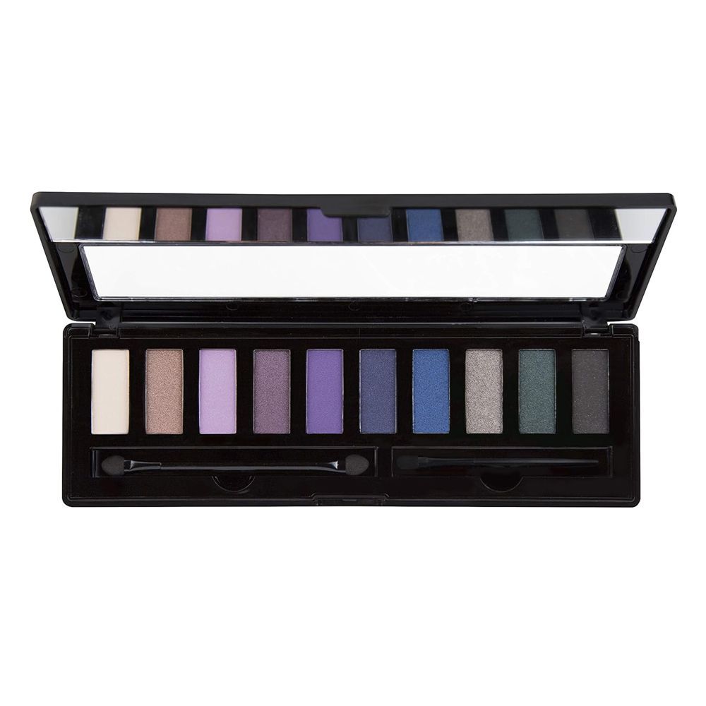 L.A. Girl Color Block Eyeshadow Palette, 10 Shades, CES184 Feisty - Front View