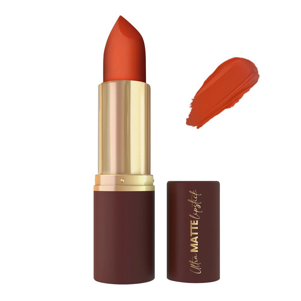 Rivaj UK Ultra Matte Lipstick, No. 11 - Front View