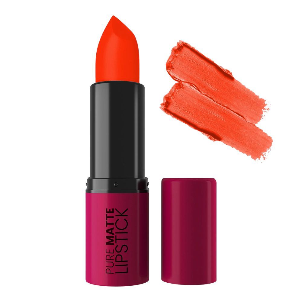 Rivaj UK Pure Matte Lipstick, No. 04 - Front View