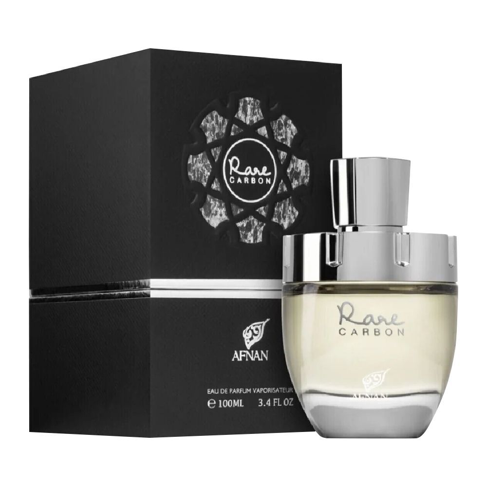 Afnan Rare Carbon, Eau de Parfum, For Men, 100ml - Front View