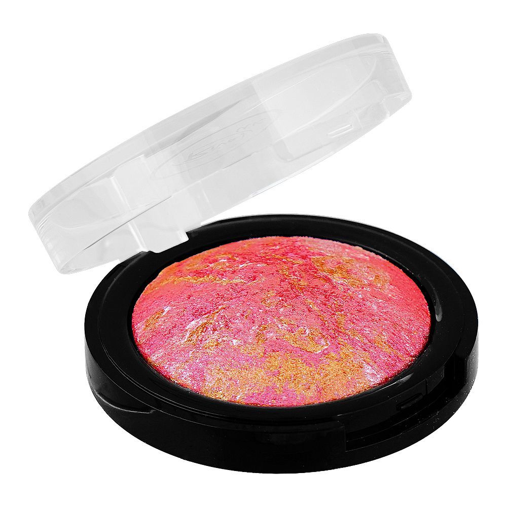 Rivaj UK Mineral Terracotta Eyeshadow & Blush Powder, 3g, No. 14 - Front View