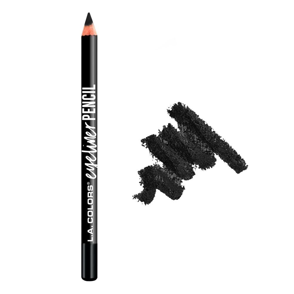 L.A. Colors Eyeliner Pencil, 1g, CP601A Black -  Front View