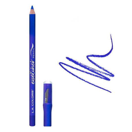 L.A. Colors Eyeliner Pencil With Sharpener, 1.8g, CP625 Cobalt -  Front View