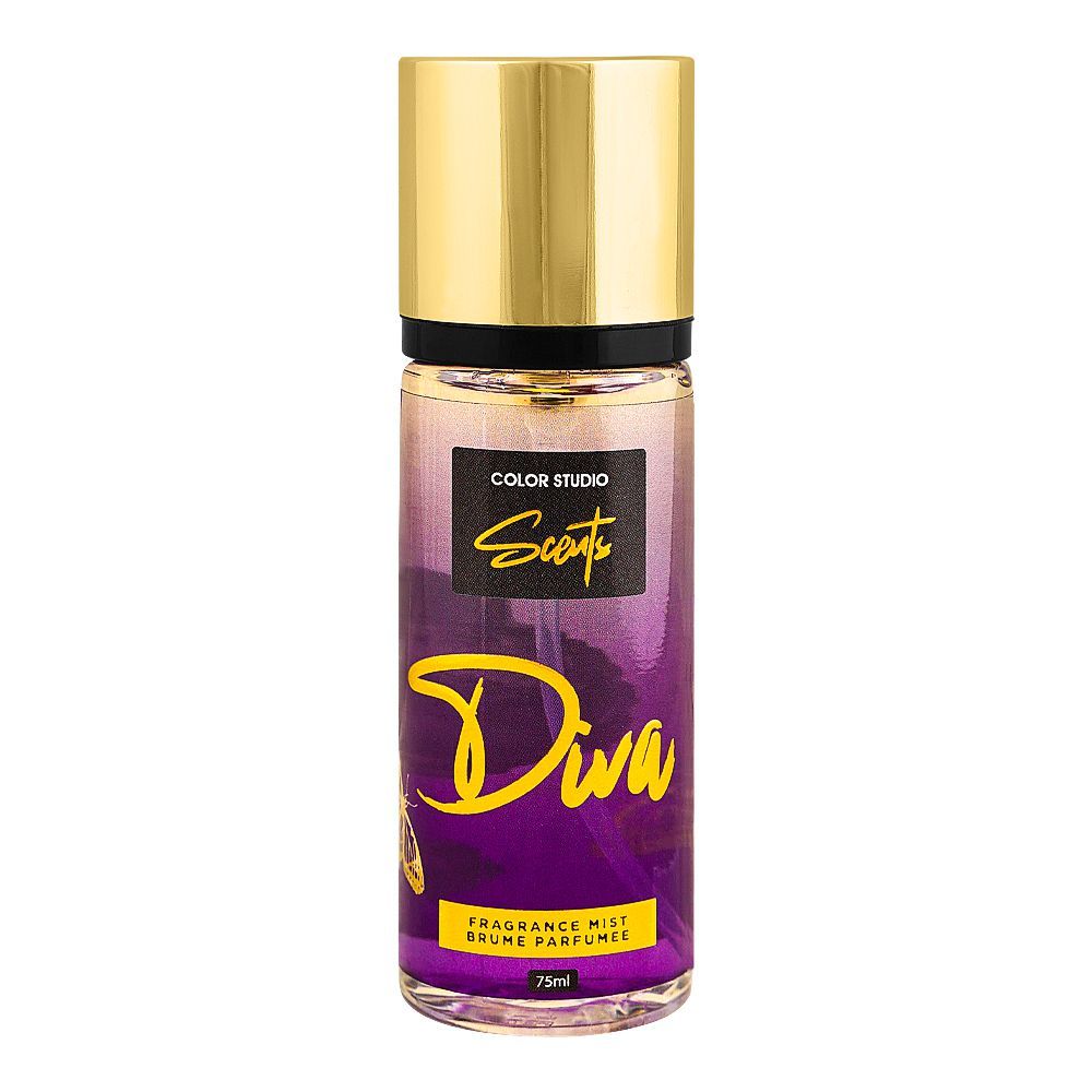 Color Studio Diva Body Mist, 75ml - Front View