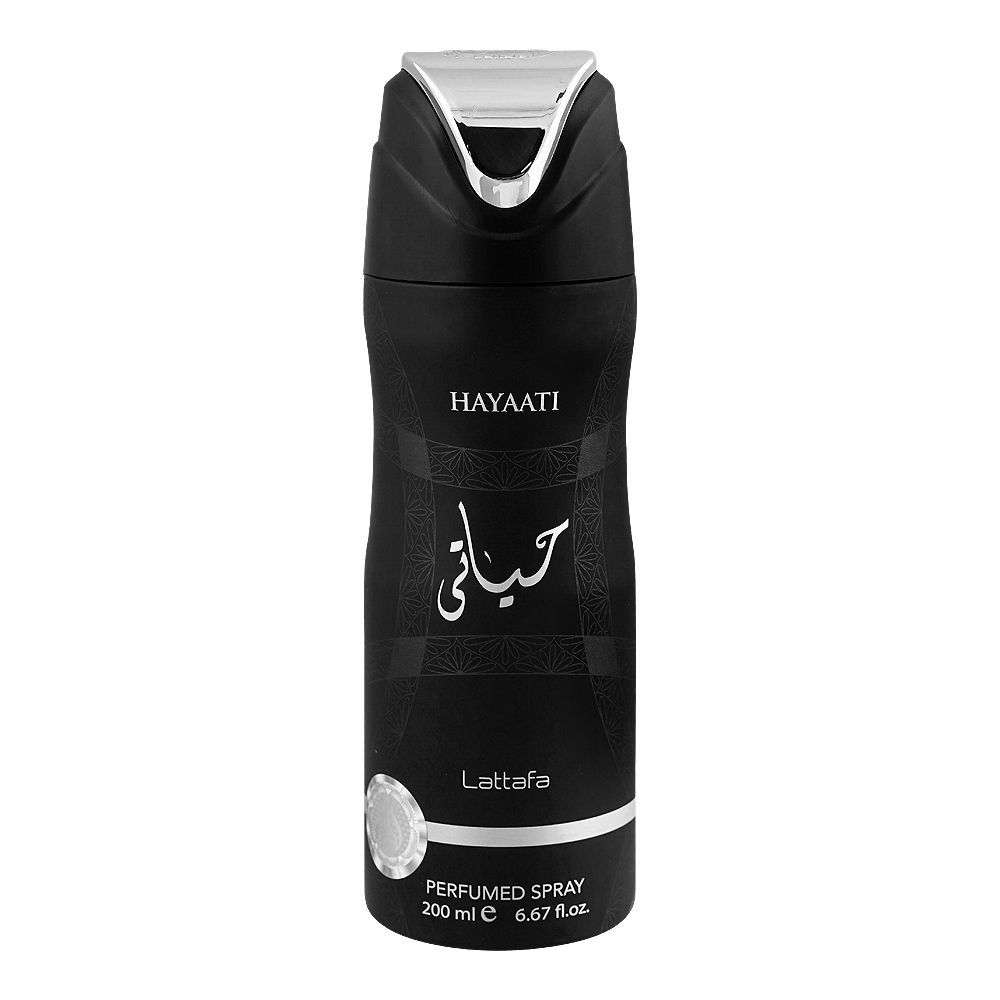 Lattafa Hayaati Body Spray, For Men & Women, 200ml - Front View