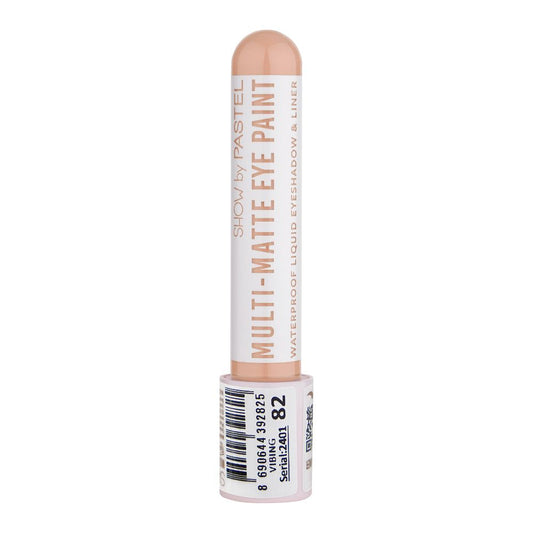 Pastel Multi-Matte Eye Paint Waterproof Liquid Eyeshadow & Eyeliner, 4.2ml, No. 82 - Front View