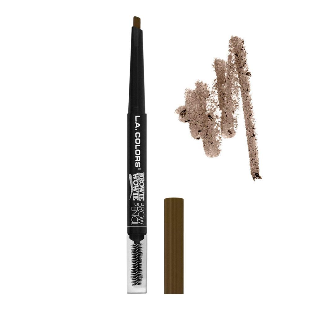 L.A. Colors Browie Wowie Eyebrow Pencil, CBP401 Taupe - Front View