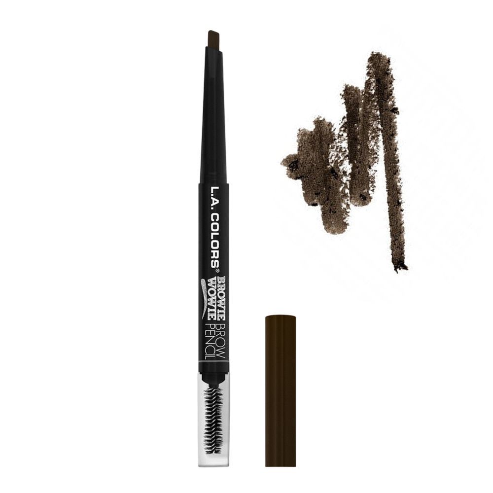 L.A. Colors Browie Wowie Eyebrow Pencil, CBP405 Medium Brown - Front View