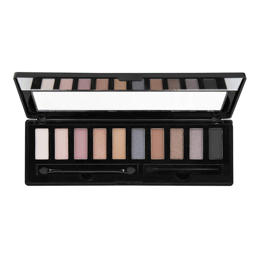 L.A. Colors Fancy Eyeshadow Palette, 10 Shades, CES181 Fancy - Front View