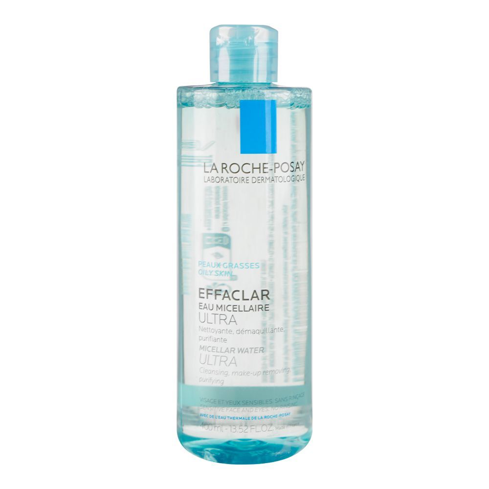 La Roche-Posay Toleriane Micellar Water, Makeup Remover, For Sensitive Skin, 400ml - Front View