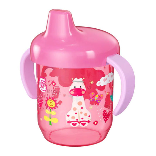 Mum Love Portable Sippy Cup, For 6 Months+, 250ml, Red, C-17 - Front View