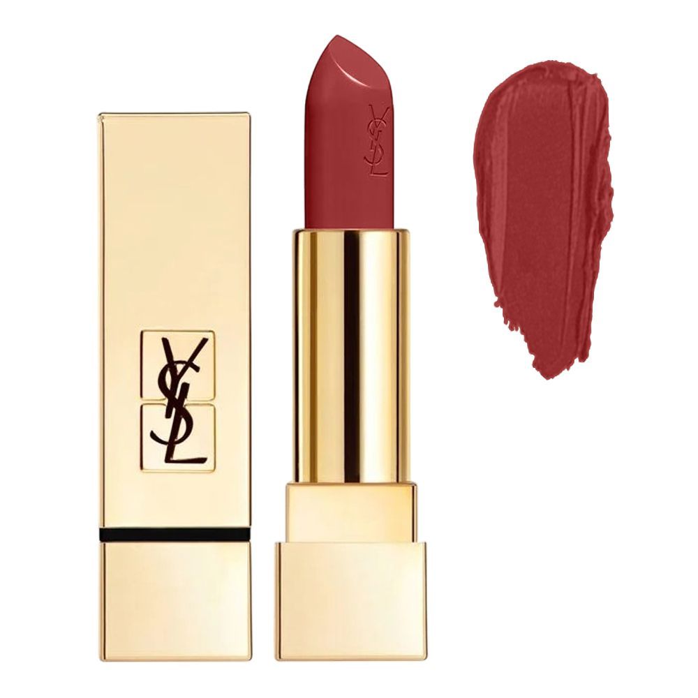 Yves Saint Laurent Rouge Pur Couture Satiny Radiance Lipstick, 3.8g, 93 Rouge Audacieux - Front View