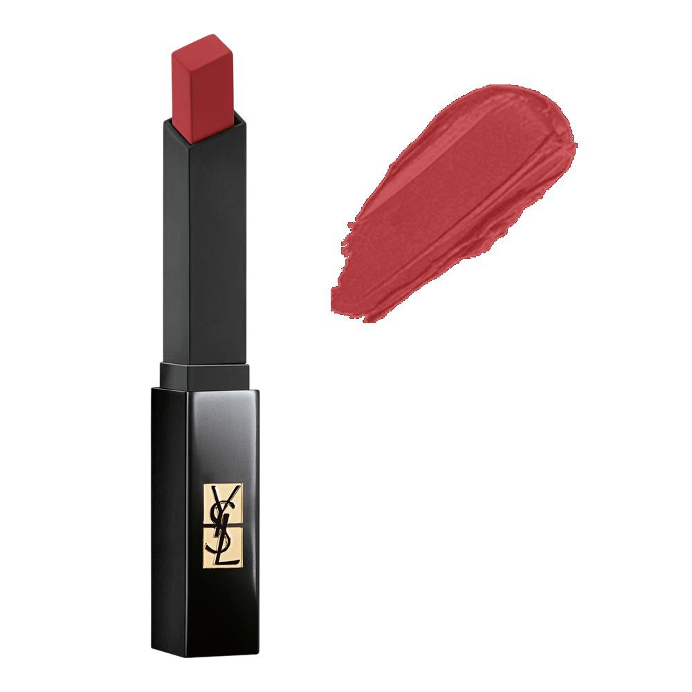 Yves Saint Laurent Rouge Pur Couture The Slim Velvet Radical Matte Lipstick, 2g, 28 True Chili - Front View