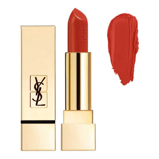 Yves Saint Laurent Rouge Pur Couture Satiny Radiance Lipstick, 3.8g, 154 Orange Fatal - Front View