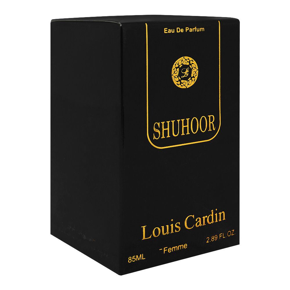 Louis Cardin Shuhoor Femme, Eau De Parfum, For Mens, 85ml