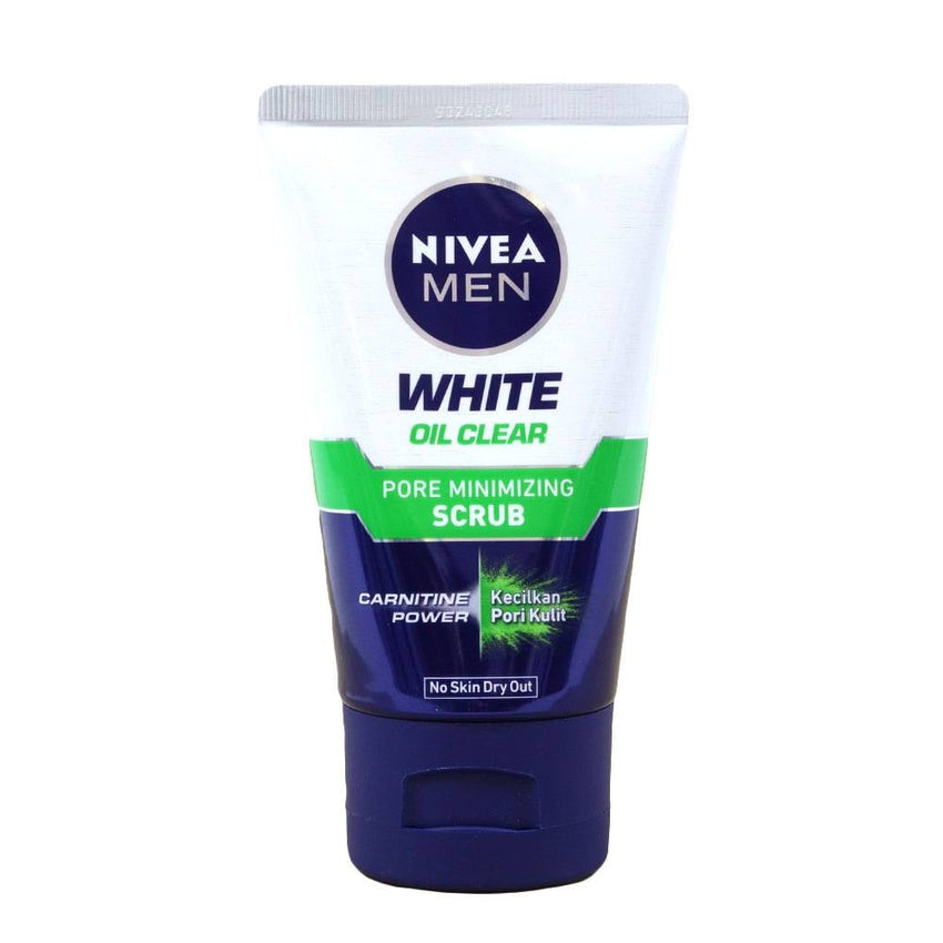 Nivea Men Face Wash 100ml - Face Scrub -  Front View